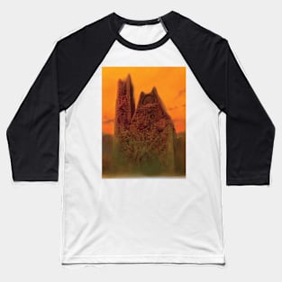 Dystopian Surrealism - Zdzislaw kapka - Beksinski Hoot calite Baseball T-Shirt